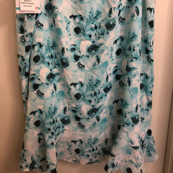 Kasper Chiffon Skirt - 16 - Picture 3 of 5